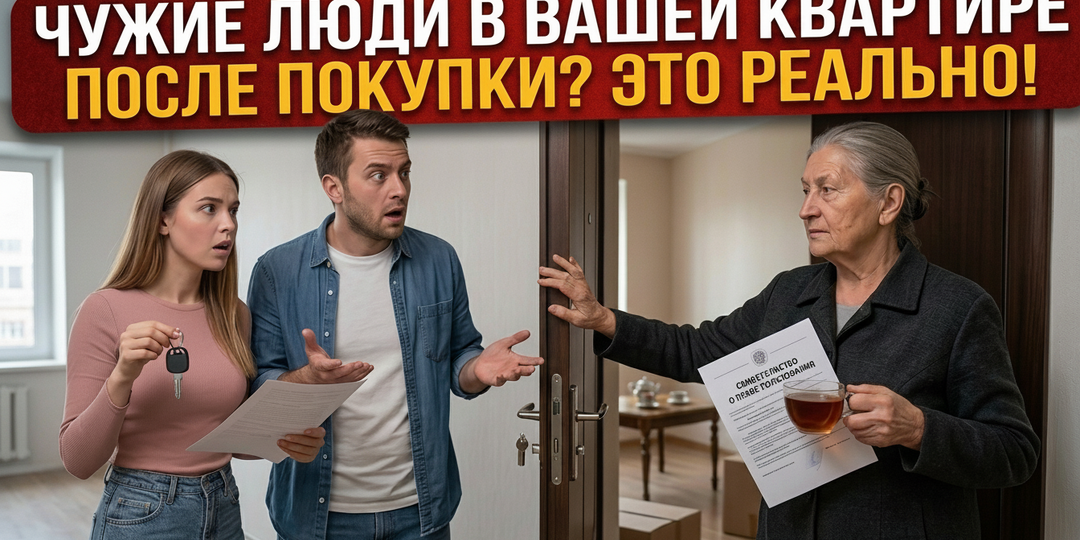 Правда ли, что чужие люди могут жить в вашей квартире после покупки?