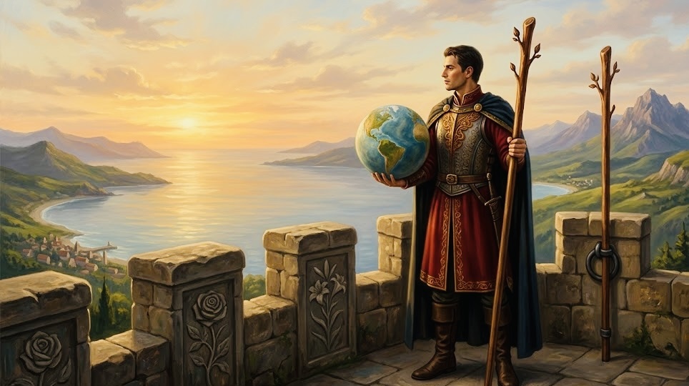 2 Жезлов в Таро: когда ты стоишь перед триумфом и пустотой — Искусство обладания миром.