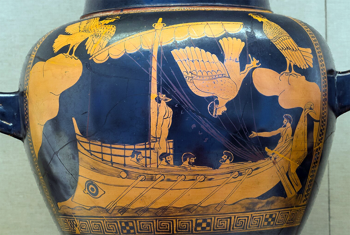 Краснофигурная стамносовая ваза, ок. 475-470 до н.э. Британский музей, Лондон