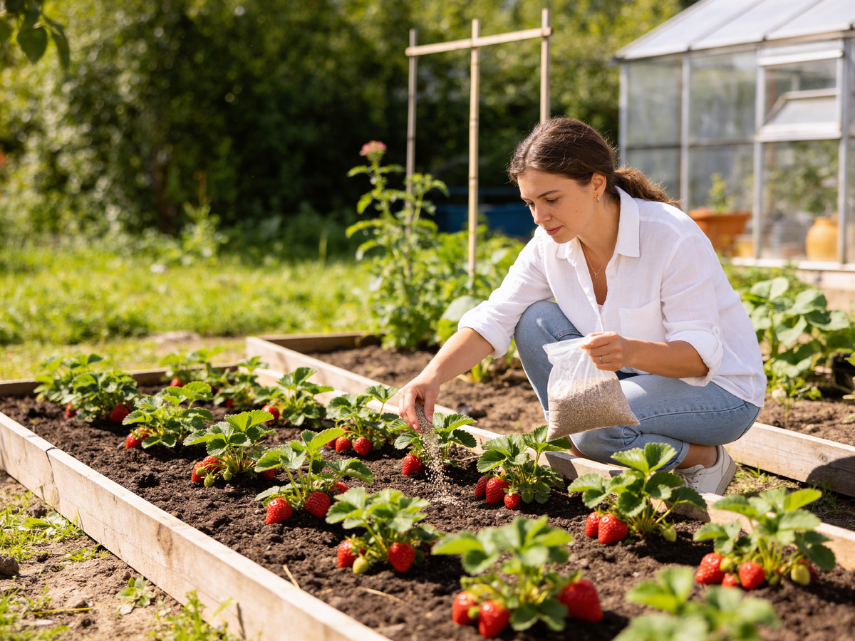 Секреты рекордного урожая клубники: эксперт раскрывает, какое удобрение выбрать весной 2026 года