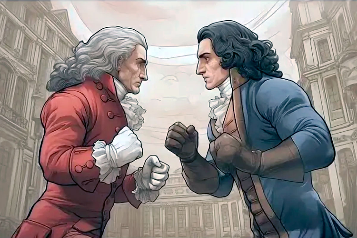 Начнём с драки