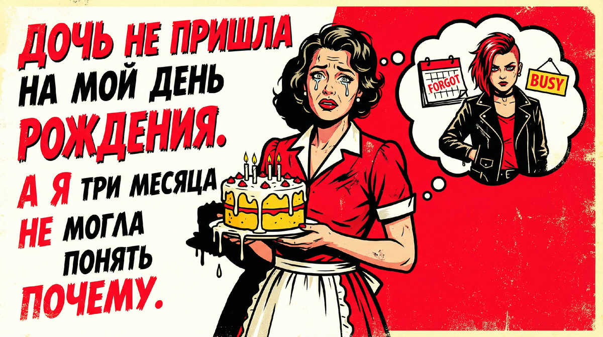 Моя дочь выключила телефон в мой день рождения