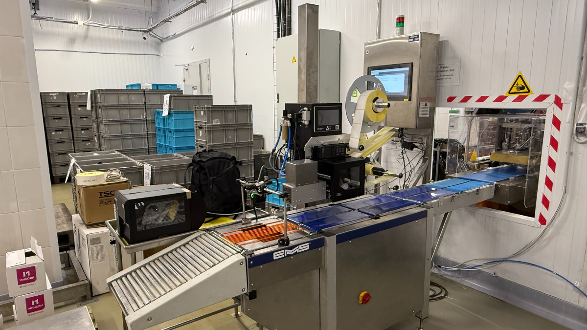 Модернизация системы динамического взвешивания и маркировки Bizerba