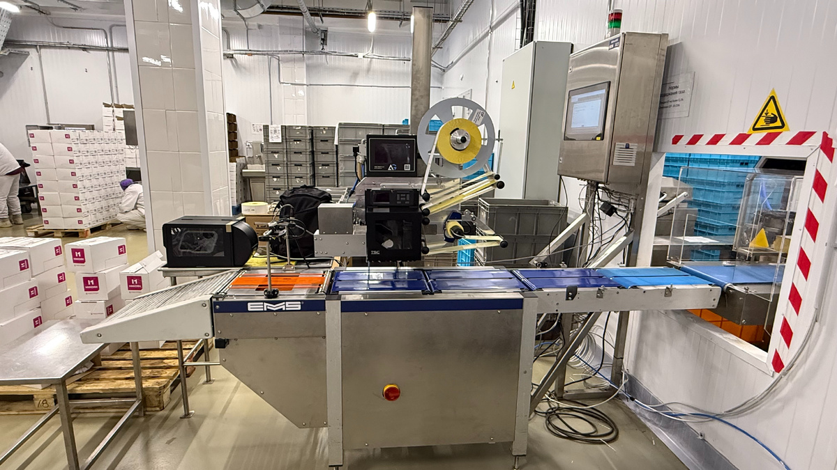 Модернизация системы динамического взвешивания и маркировки Bizerba