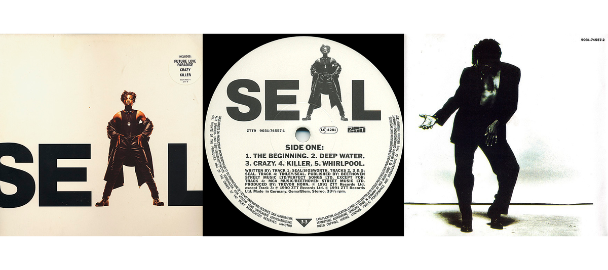 Дебютный альбома Seal-a на виниле. Источник: www.discogs.com