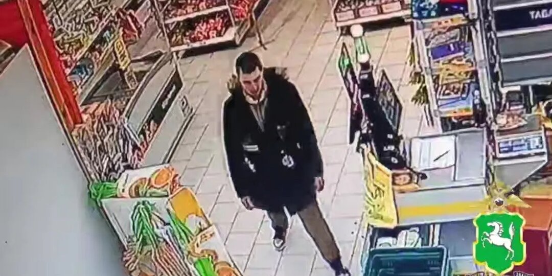 В Томске полиция ищет подозреваемого в хищении товара из магазина