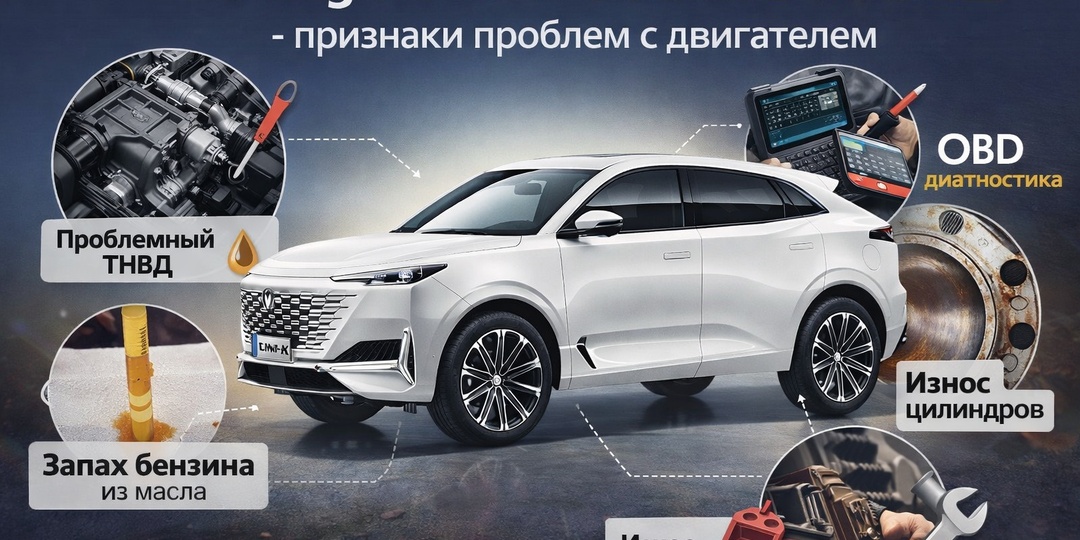 🚗 Changan UNI-K: бензин в масле - скрытая проблема ТНВД, которая может приговорить двигатель