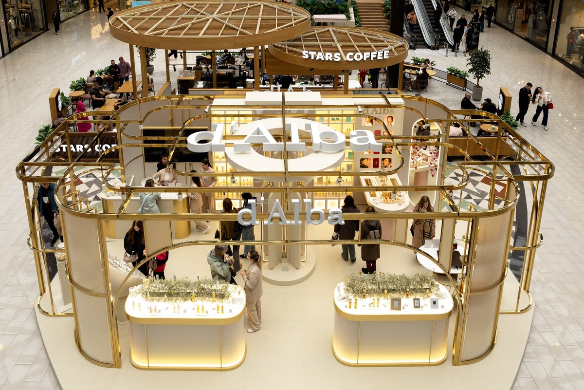    В ТРЦ «Павелецкая Плаза» открылся поп-ап бренда d’Alba (фото 1)