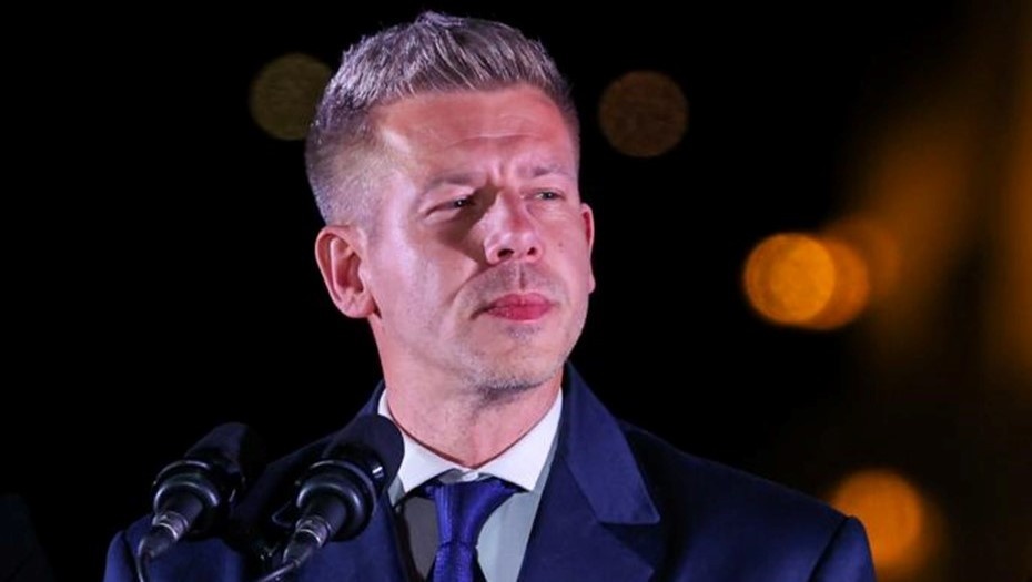    Лидер одержавшей победу на выборах в Венгрии партии "Тиса" Петер Мадьяр Автор фото: Александр Рюмин / ТАСС