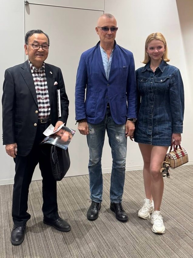 Егор Бероев и Анна Панкратова в Токио