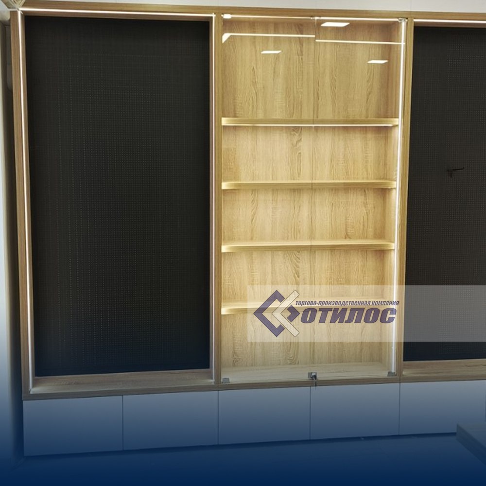 Витрина с подсветкой