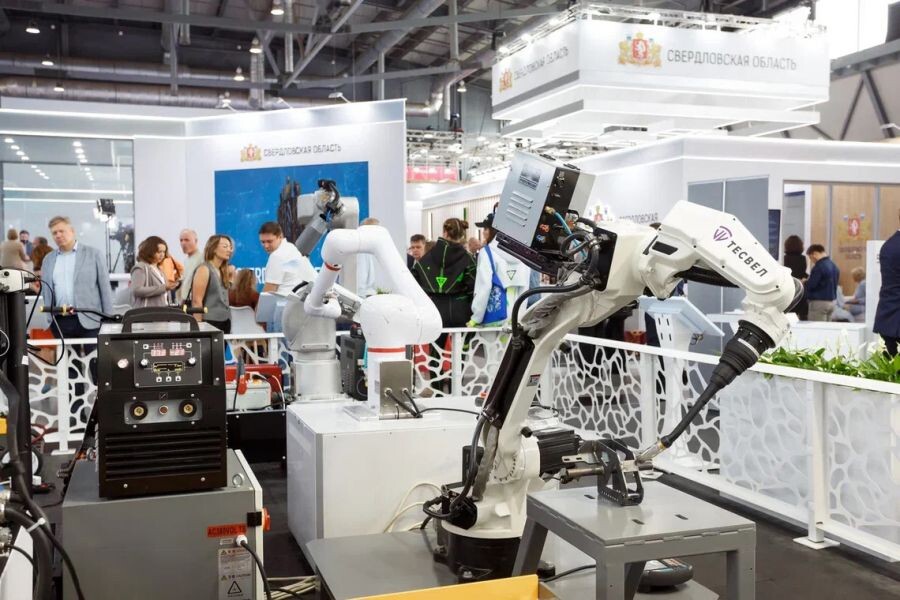 стенд Свердловской области на ИННОПРОМ-2025