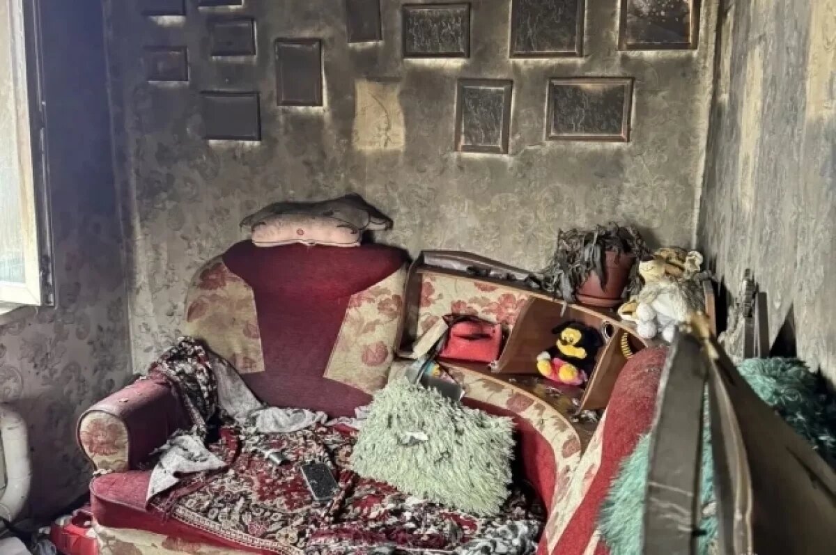    Два человека пострадали во время пожара в Павловском округе