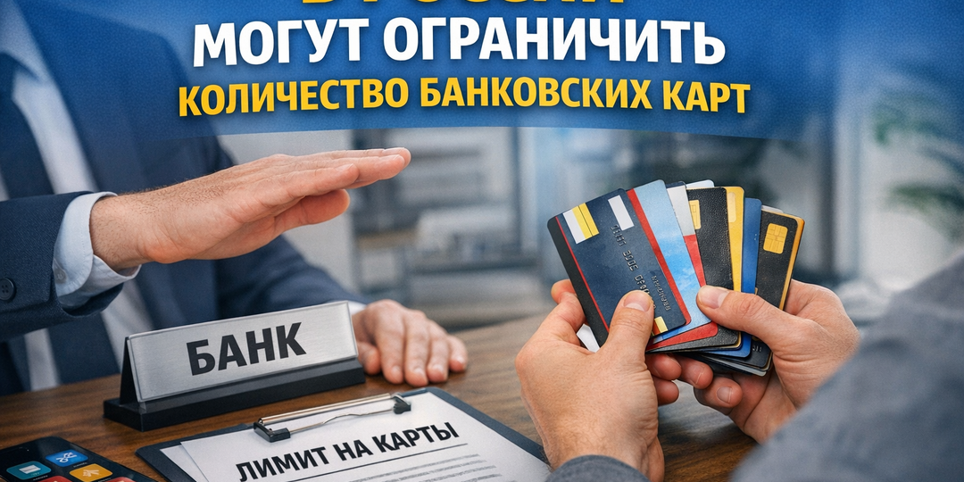 «Слишком много карт»: правда ли россиянам хотят ограничить количество банковских карт?