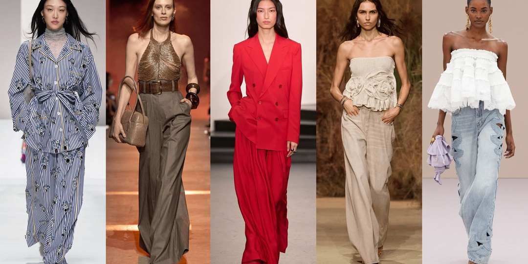 БРЮКИ ПАЛАЦЦО 2026: главный must-have весны и лета! Тренды c подиумов, топ-модели и 7 стильных образов, которые покорят всех