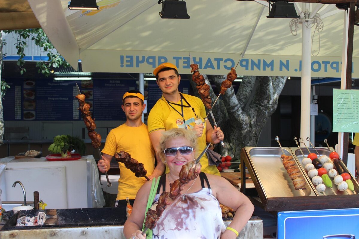 Фото автора, люблю шашлык