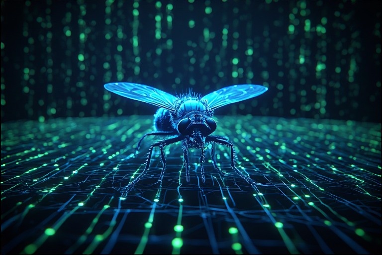 ЭТО НЕ МУХАЭТО ЕЁ ЦИФРОВОЙ МОЗГ