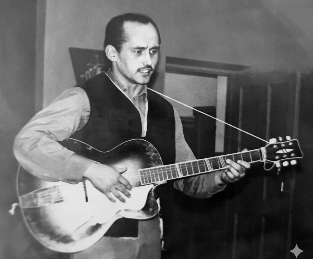 Василий Соняк в молодые годы