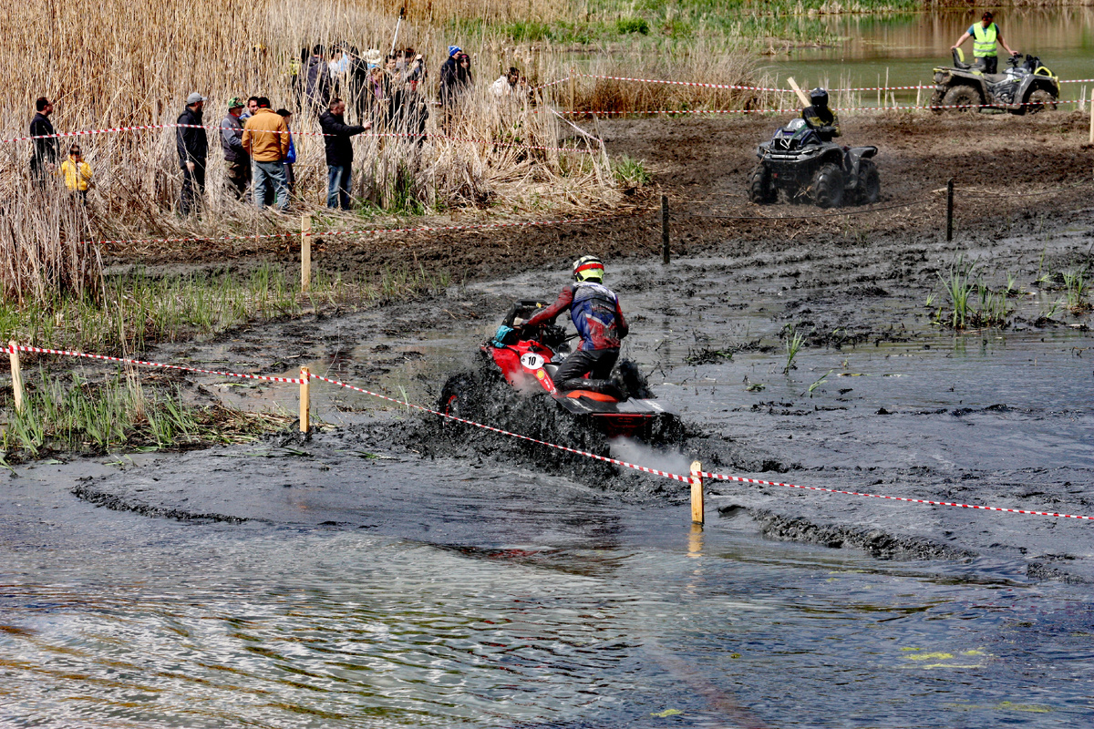 Соревнования по гонке на квадроциклах 11-12 апреля 2026. Хутор Хомуты, Республика Адыгея. Фото автора
