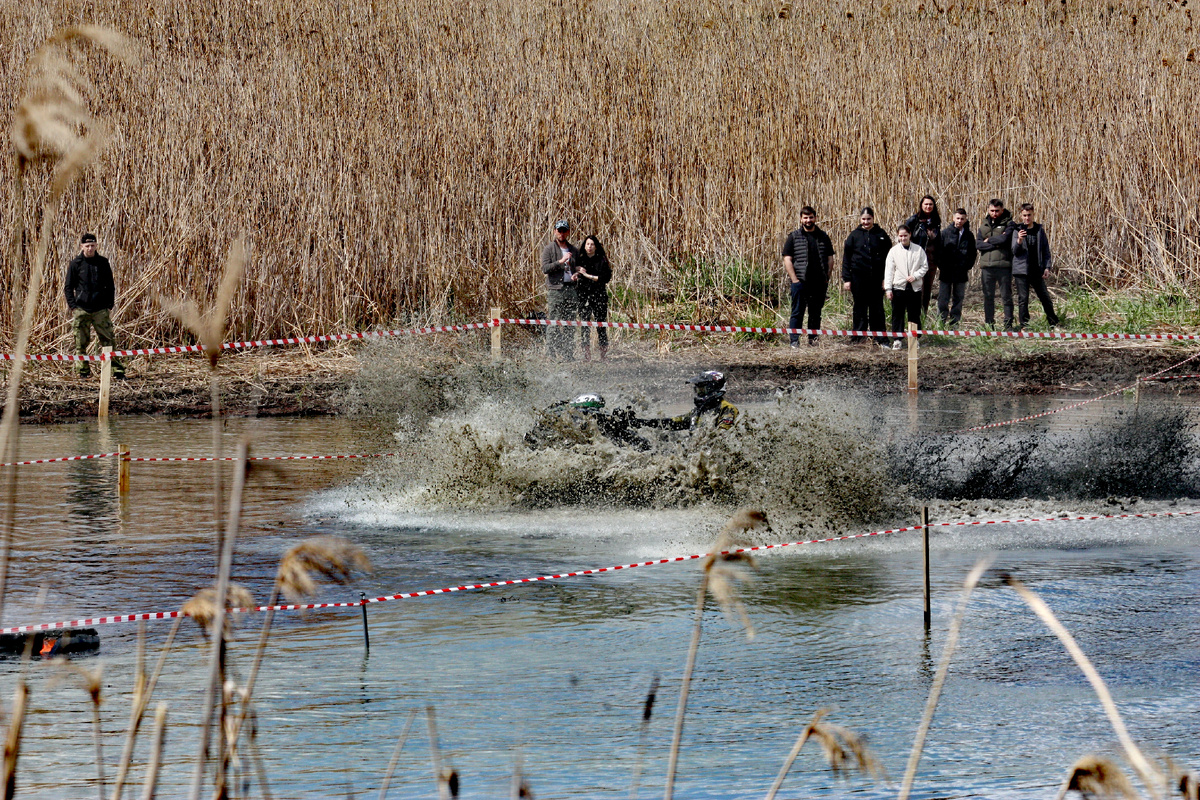 Соревнования по гонке на квадроциклах 11-12 апреля 2026. Хутор Хомуты, Республика Адыгея. Фото автора