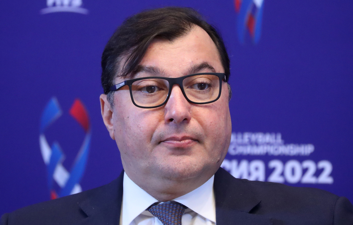    Президент Всероссийской федерации волейбола Станислав Шевченко  Станислав Красильников/ТАСС