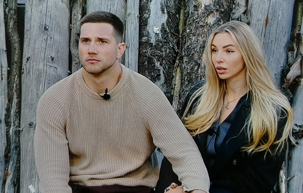 Владимир Балан и Нонна Щукина (фото из эфира на «Okko»)