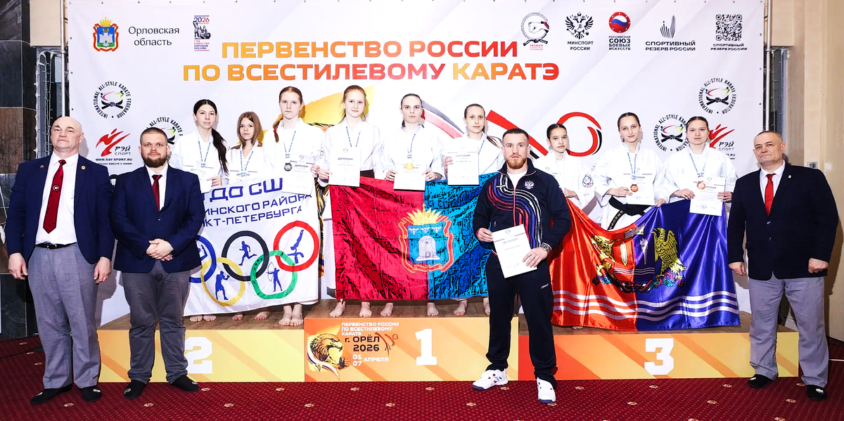 Команда девушки 14-15 лет 2 место