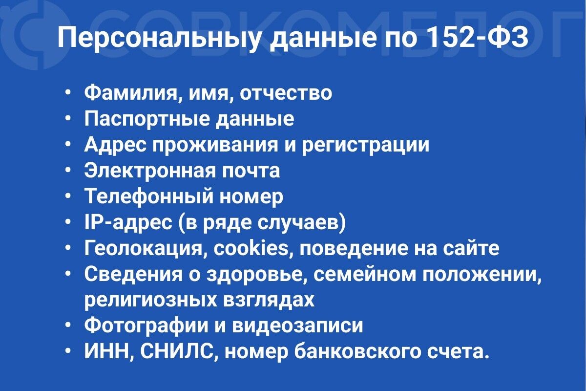 Что относится к ПД📷
