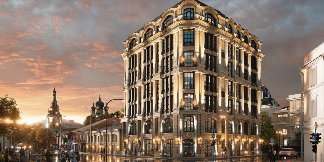 В центре Москвы построят ЖК в стиле неоклассического барокко