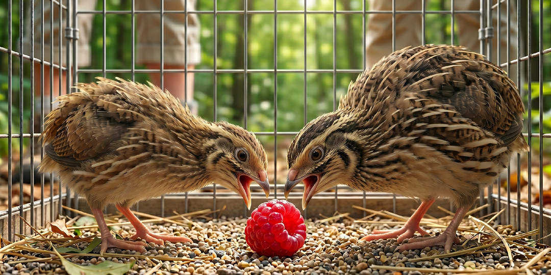 Перепела голубя Буяна. Часть 5: Тряпочка, ягоды и немного стыда