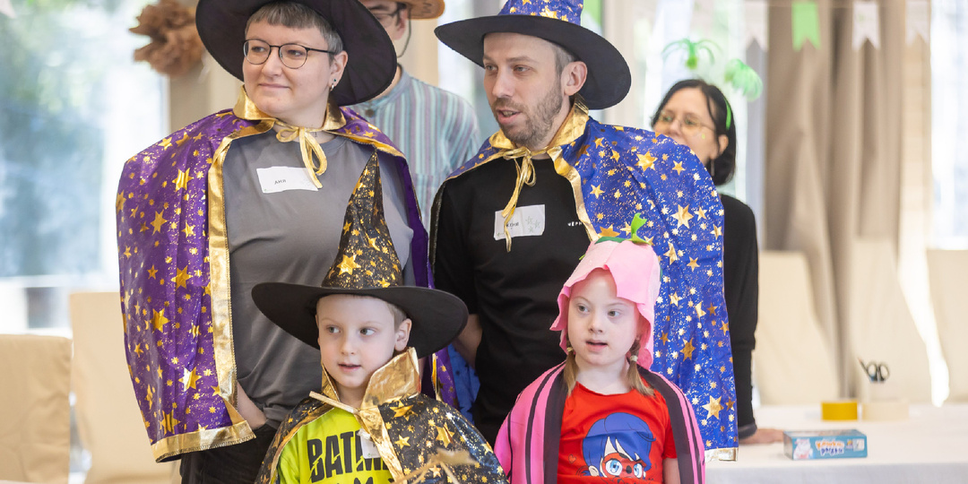 В конце марта мы вновь провели реабилитационную программу «Семейные выходные».