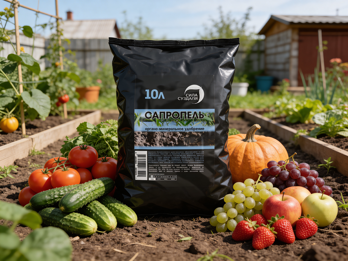 Что такое сапропель? Почему сапропель — находка для садовода? "Сила Суздаля"