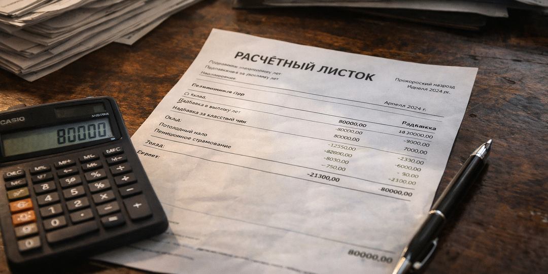 «Вы думаете, в прокуратуре платят 200 тысяч? Вот мой квиток за март 2026 (помощник прокурора)»