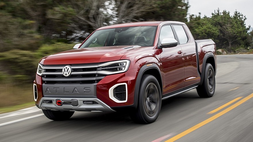    На фото: концепт Volkswagen Atlas Tanoak