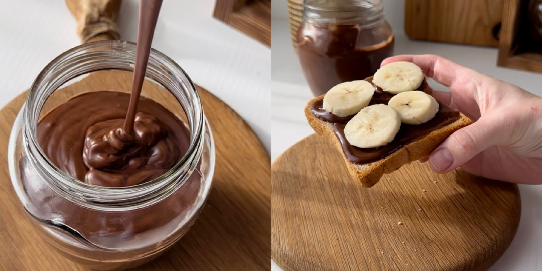 Шоколадная паста «а-ля нутелла» за пару минут: без заморочек и дорогих ингредиентов