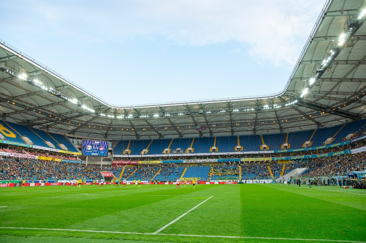 В последнее время Ростов-на-Дону не балует высокой посещаемостью матчей. Фото: vk.com/fcrostov.
