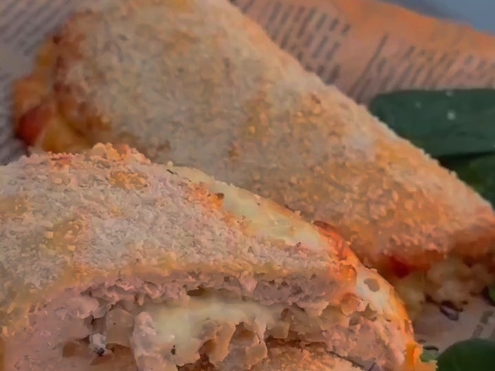 Котлеты больше не жарю: теперь готовлю фарш только так. Сочные мясные конвертики с грибным сюрпризом!