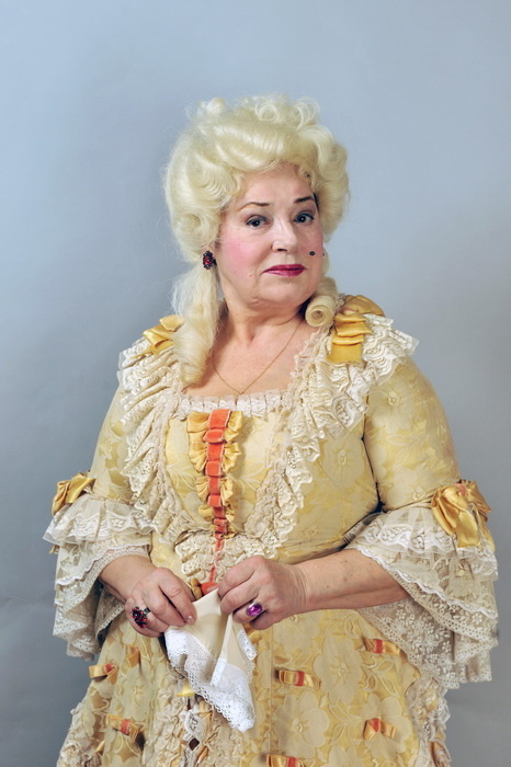 А.Н.Евдокимова в роли Простаковой