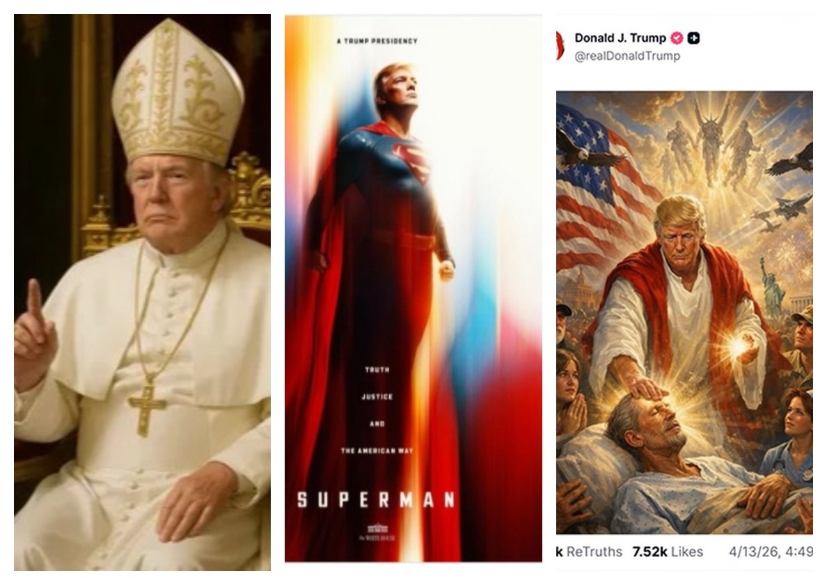 Дональд Трамп в разных образах