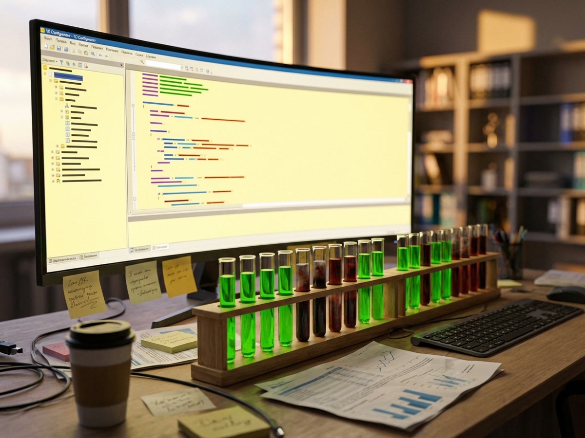 1С: Подготовка тестовых данных