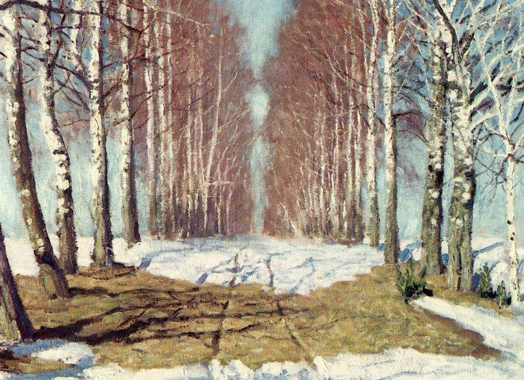 Весна на картинах и в поэзии