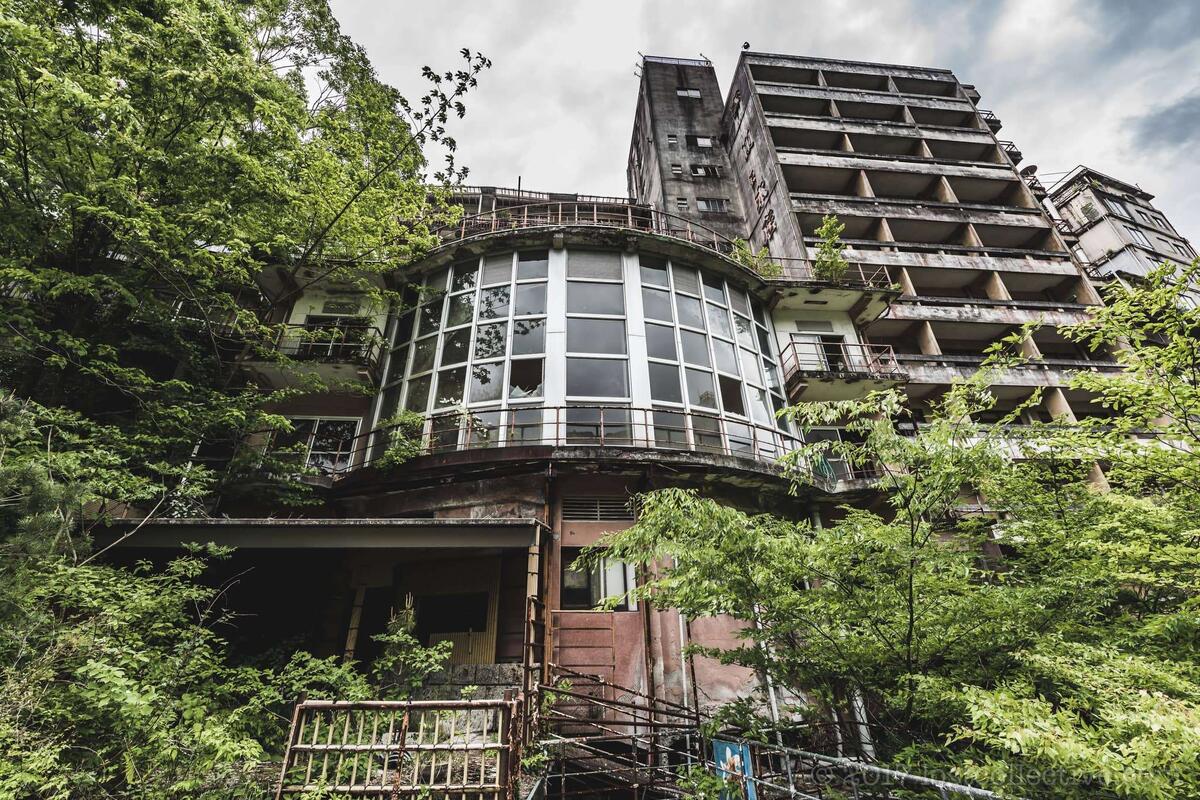 Кинугава-Онсэн заброшенные отели