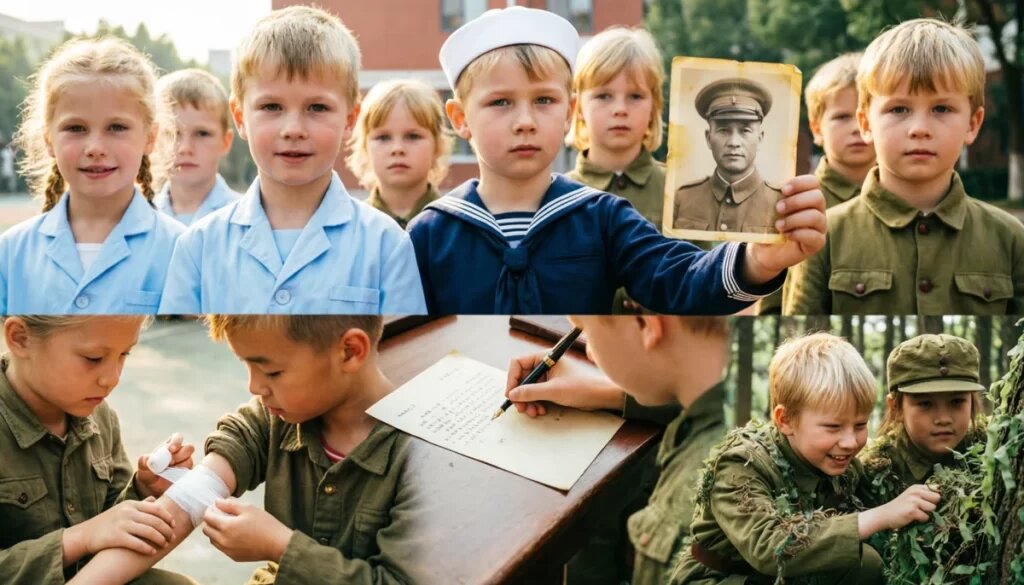    «Наследники Победы: Живая история» — сценарий военно-патриотической игры к 9 Мая OLGA BORISOVA