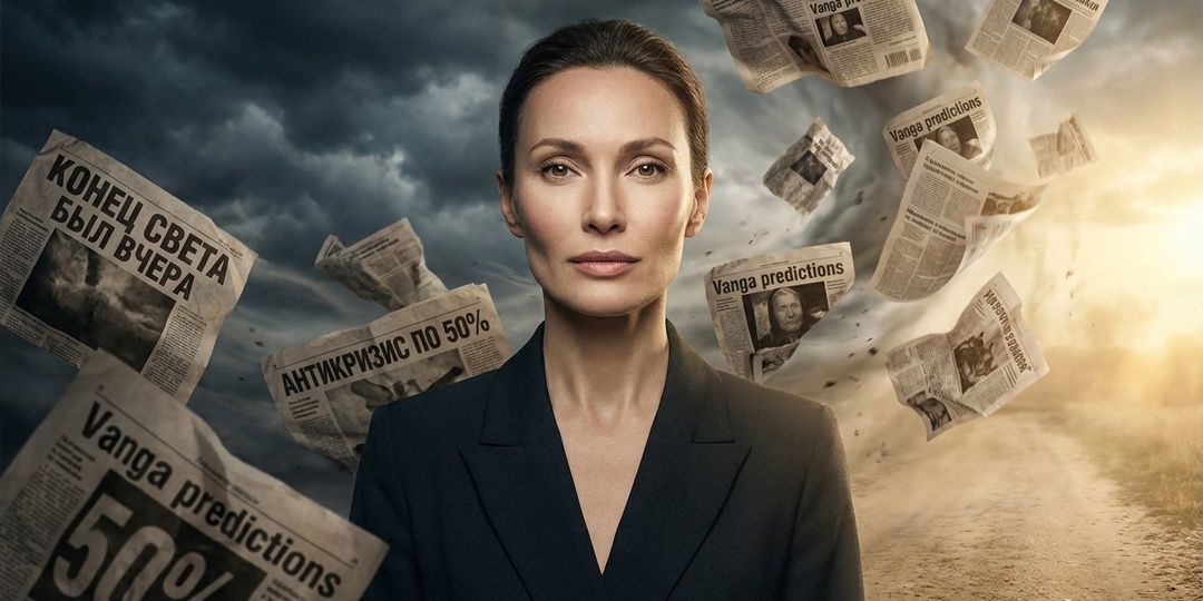Ванга сказала: «Конец света должен был быть вчера». А мне уже шлют антикризисные предложения по 50%