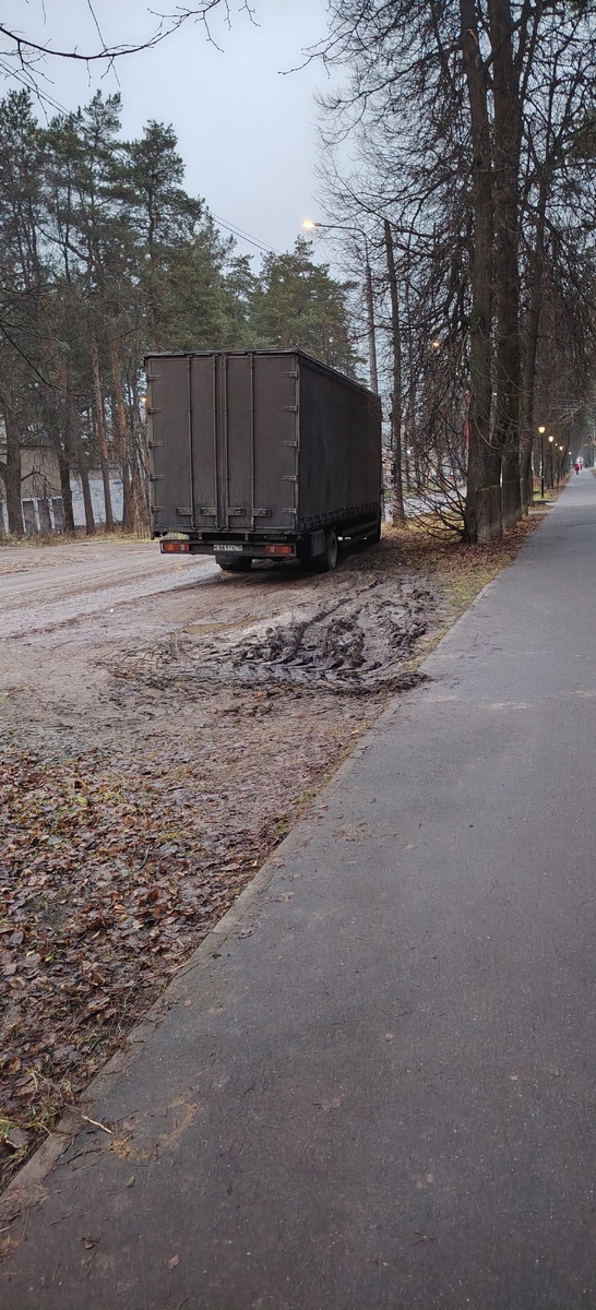 На газонах паркуются и стоят месяцами грузовики. Ни полиции в Монино вообще никого вымерли как мамонты, но деньги из бюджета получают каждый месяц.