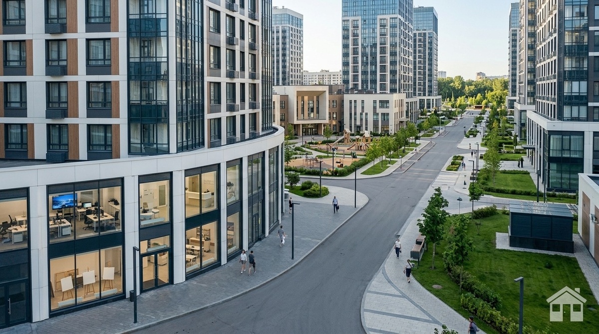 Москва, новые кварталы вместо бывших заводов