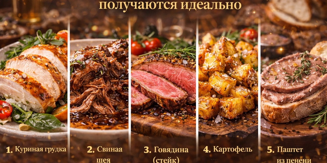 5 рецептов, которые всегда получаются идеально
