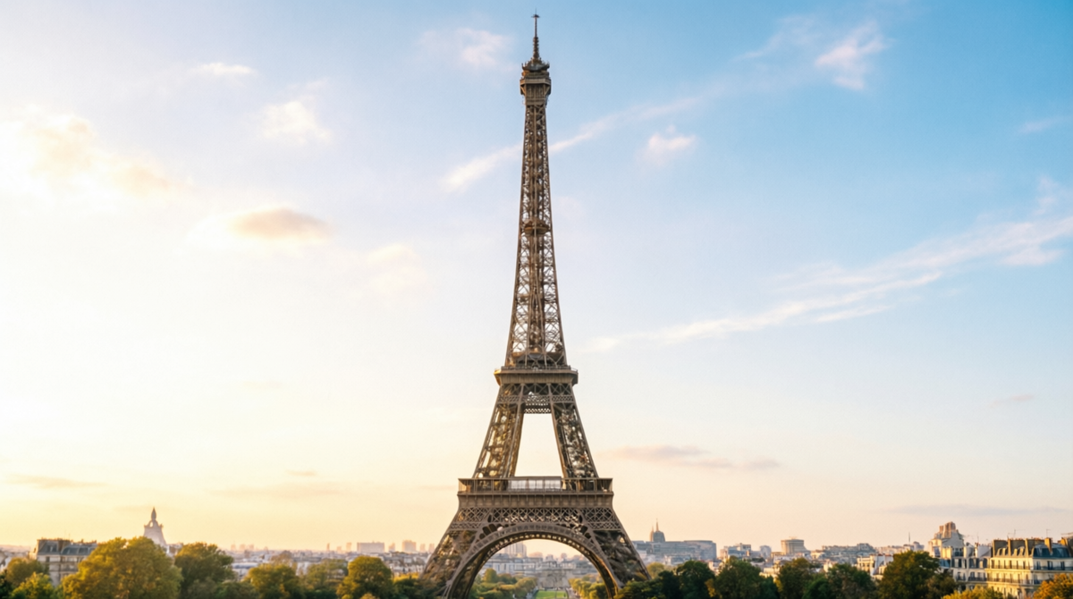 Эйфелева башня в Париже