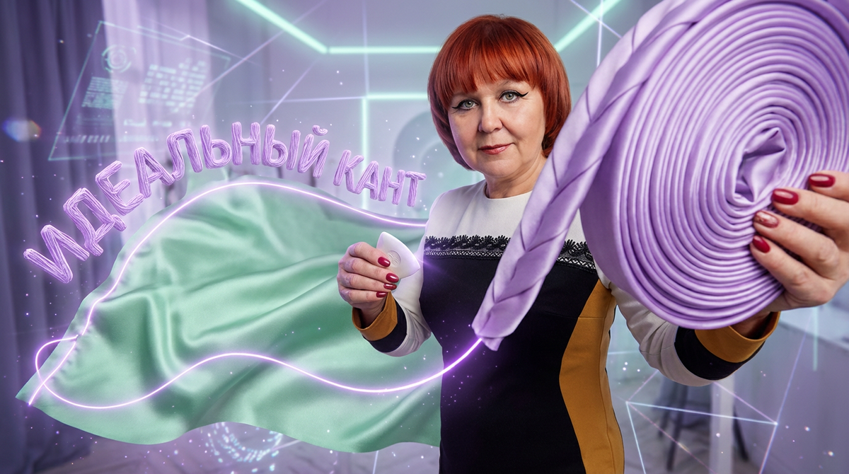    Аккуратная окантовка края ткани тесьмой придает изделию завершенный и профессиональный вид. LebedevAV