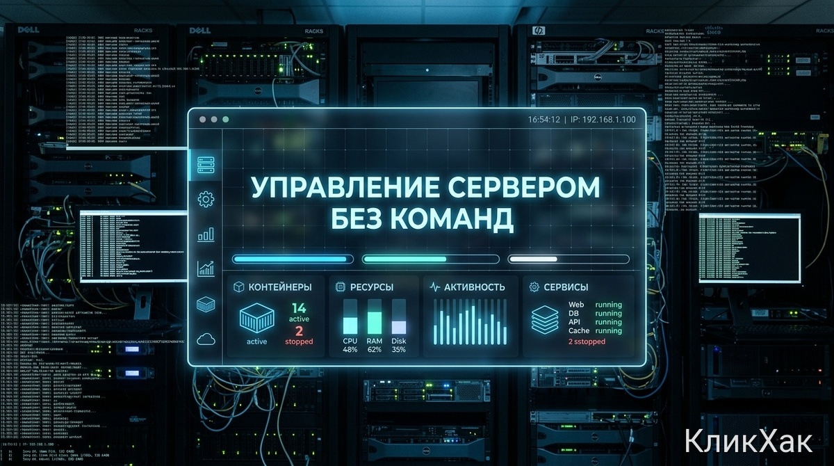 Пульт управления для вашего домашнего сервера